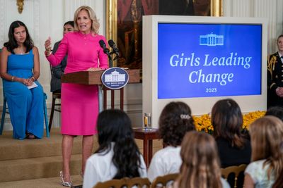 Jill Biden recognizes 15 young women from 13 states for advocacy to improve their communities