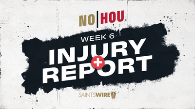 Saints share a long list of players on initial Week 6 injury report vs. Texans