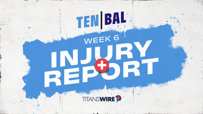 Titans release first injury report ahead of Week 6 game vs. Ravens