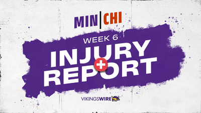 Vikings vs. Bears initial injury report