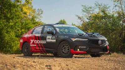 Acura Integra Rally Car Built By Honda Employees Will Fly This Weekend At LSPR