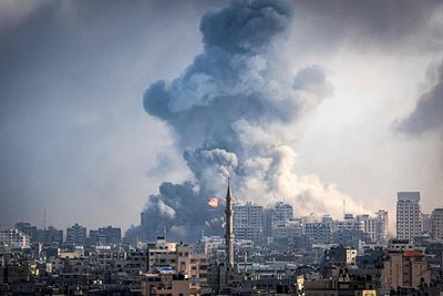 Israel-Palestine live: Netanyahu vows to ‘crush and destroy’ Hamas as US death toll rises