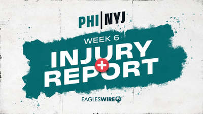 Eagles’ Wednesday injury report for Week 6 matchup vs. Jets
