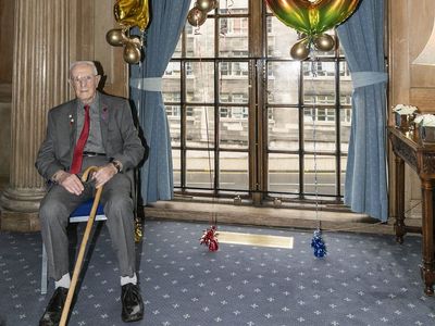 D-Day Hero Honored On 100th Birthday