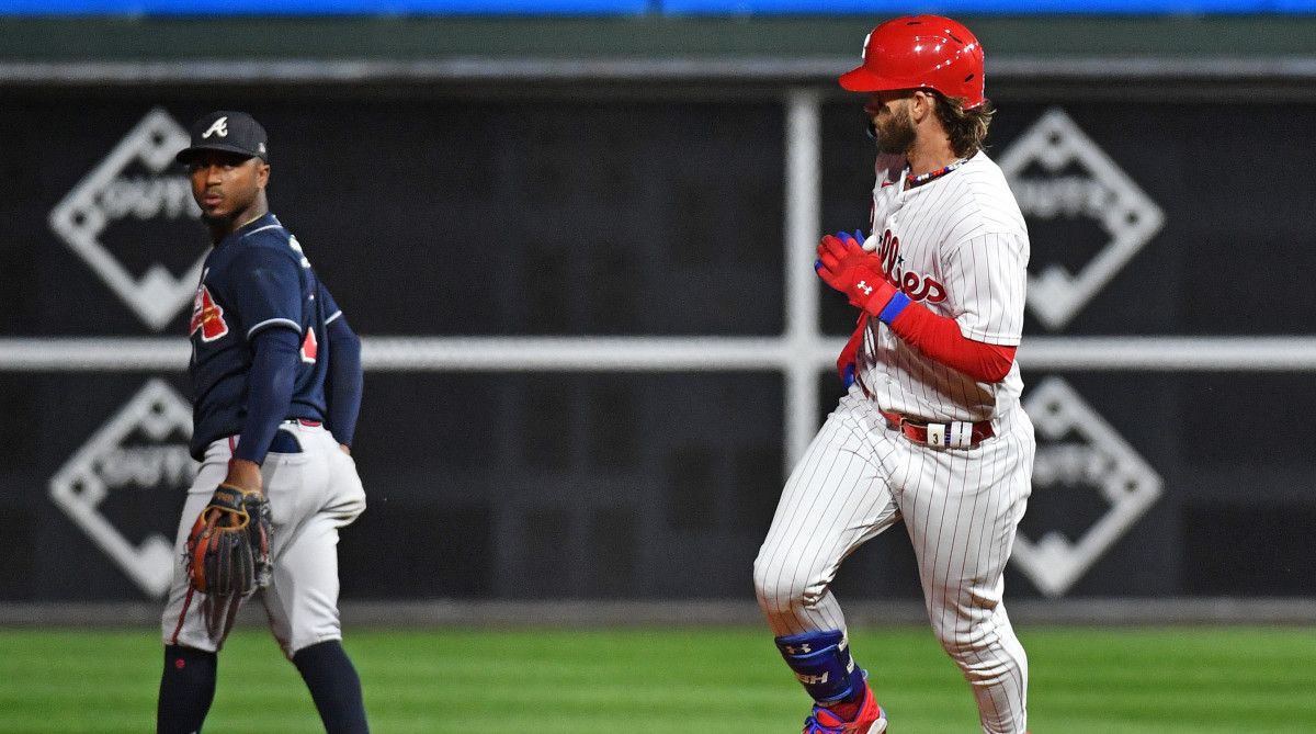 Bryce Harper Turns Up The Brightness On The MLB   Bryce Harper Stare 