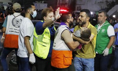 Palestinian death toll passes 1,500 – as it happened