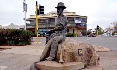 Man charged after statue of goldfields pioneer decapitated in Australian gold mining town