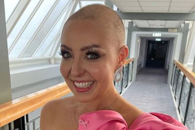 Amy Dowden couldn’t look in the mirror’ when she started losing hair following cancer treatment