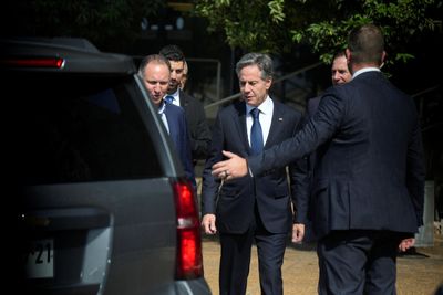 US top diplomat Blinken visits Israel, urges protection of Gaza civilians