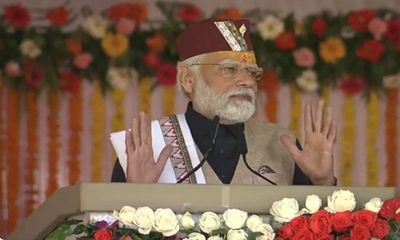 PM Modi unveils projects of over Rs 4000 crore in Uttarakhand, says India achieving new heights of success