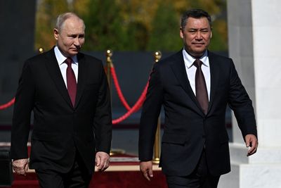 Russia’s Putin makes rare visit to Kyrgyzstan despite ICC arrest warrant