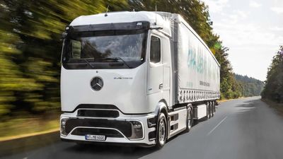 Mercedes-Benz eActros 600 Truck Unveiled With Massive LFP Battery