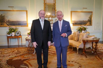 King holds talks with Chief Rabbi at Palace over ‘horrors’ in Israel