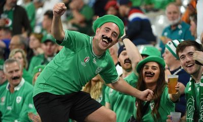 Green wave of Ireland fans turning Paris into home away from home