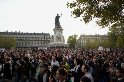 France has banned pro-Palestinian protests and vowed to protect Jews from resurgent antisemitism