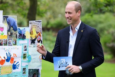 Prince of Wales given Blue Peter badge for launching environmental prize
