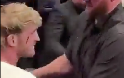 Video: Dillon Danis cuts Logan Paul after slamming mic on his face in presser altercation