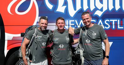 Football stars to tackle world's highest glacier for brain cancer