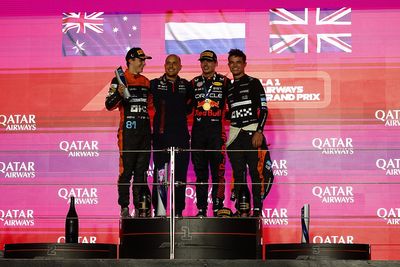 Verstappen: McLaren's Norris and Piastri "best driver line-up" among F1 rivals