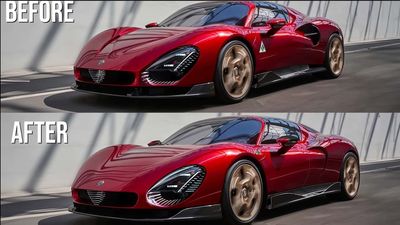 McLaren P1 Designer Finds Alfa Romeo 33 Stradale Design Almost Perfect