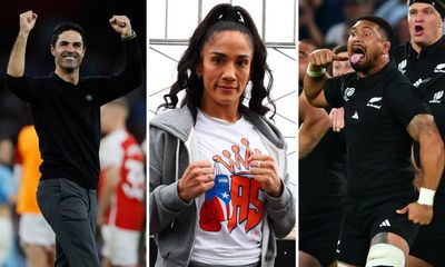 Sports quiz of the week: Arsenal, Amanda Serrano and All Blacks