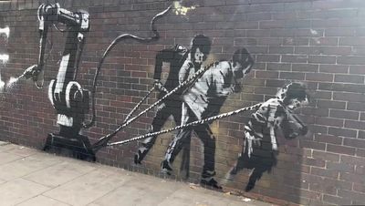 Suspected new Banksy artwork appears near Edgware Road Underground Station