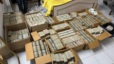 BJP says money unearthed in I-T raid is commission collected by Congress government in Karnataka