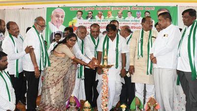 Congress’ poor governance one of the reasons for striking alliance with BJP, says JD(S) leader at party rally in Belagavi
