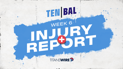 Titans and Ravens final injury reports for Week 6