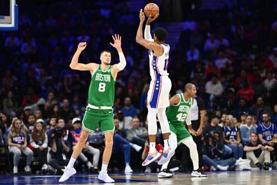 Kristaps Porzingis is impressed with the Boston Celtics’ offense