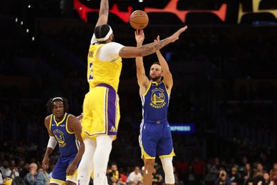 Watch: Chris Paul finds Steph Curry for no-look 3-pointer in preseason vs. Lakers