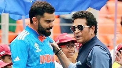 ODI World Cup: Virat Kohli meets his idol Sachin Tendulkar ahead of blockbuster India-Pakistan clash