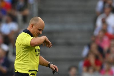 Wales vs Argentina referee Jaco Peyper forced off pitch as English official steps in at Rugby World Cup