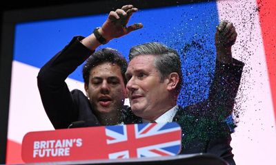 Keir Starmer enjoys ‘glitter-bomb bounce’ in polls as Tories fear only an economic upturn can save them