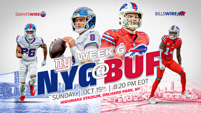 Giants vs. Bills: Time, television, radio and streaming schedule