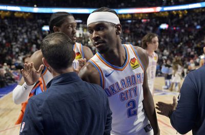 Shai Gilgeous-Alexander lists off his all-time starting lineup