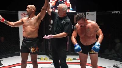 Caged Aggression 36 results: Pat Miletich dominates Mike Jackson for two rounds, quits on stool