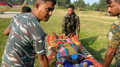 Security personnel walk 5 km carrying injured Maoist on their shoulders to save his life