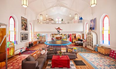 Inside the temple of fun: a dramatic chapel conversion