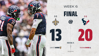 Texans vs. Saints live blog: 20-13 Houston, FINAL