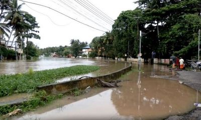 Heavy rain lashes Kerala, orange alert issued in 4 districts