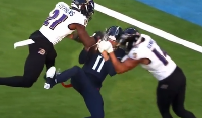 Ravens’ Kyle Hamilton Ejected After Violent Hit on Chris Moore