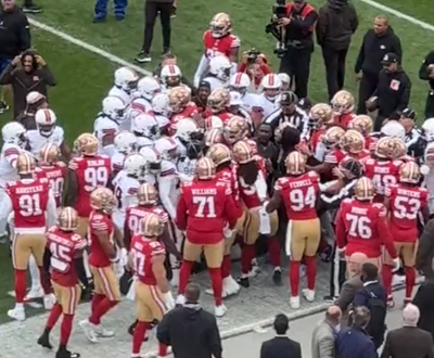 49ers, Browns Get Heated as Near-Massive Fight Breaks Out Before Game