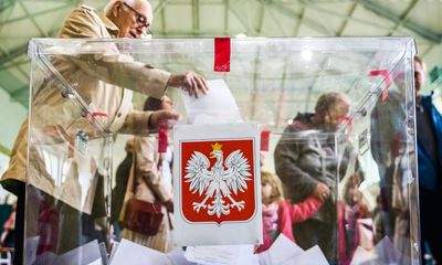 Poland election: opposition claims win after strong exit poll result – as it happened