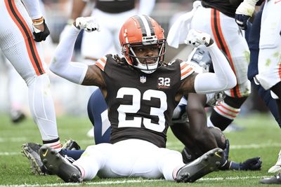 WATCH: Martin Emerson Jr. gets his first career interception in Browns vs. 49ers