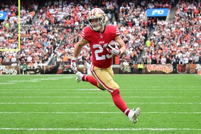 49ers injury news: RB Christian McCaffrey hurt vs. Browns