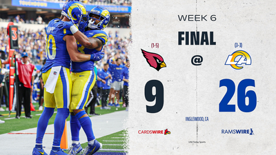 FINAL SCORE: Rams run over Cardinals in 2nd half in 26-9 win