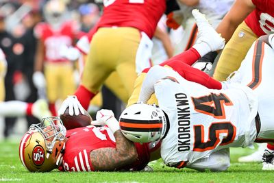 Notebook and observations from ugly 49ers loss to Browns