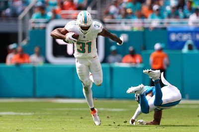 RB Raheem Mostert is our Dolphins Player of the Game for Week 6