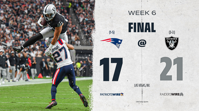Instant analysis: Patriots fail to rally in heartbreaking 21-17 loss to Raiders